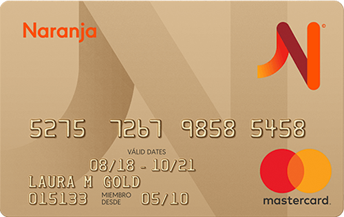 Tarjeta Naranja Mastercard